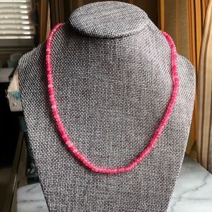 Tourmaline bead necklace